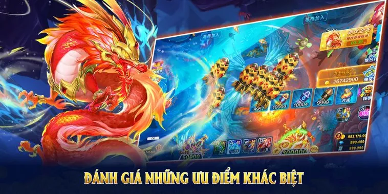 Cách Chơi Bắn Cá Rồng U888 Săn Rồng Thưởng Khủng Đại Dương Hùng Vĩ